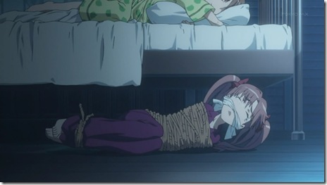 Don't annoy Mikoto when she wants her sleep.